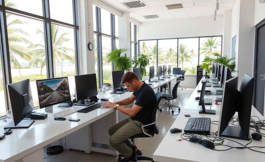 computer repair in Key Biscayne Florida by PC Evolution
