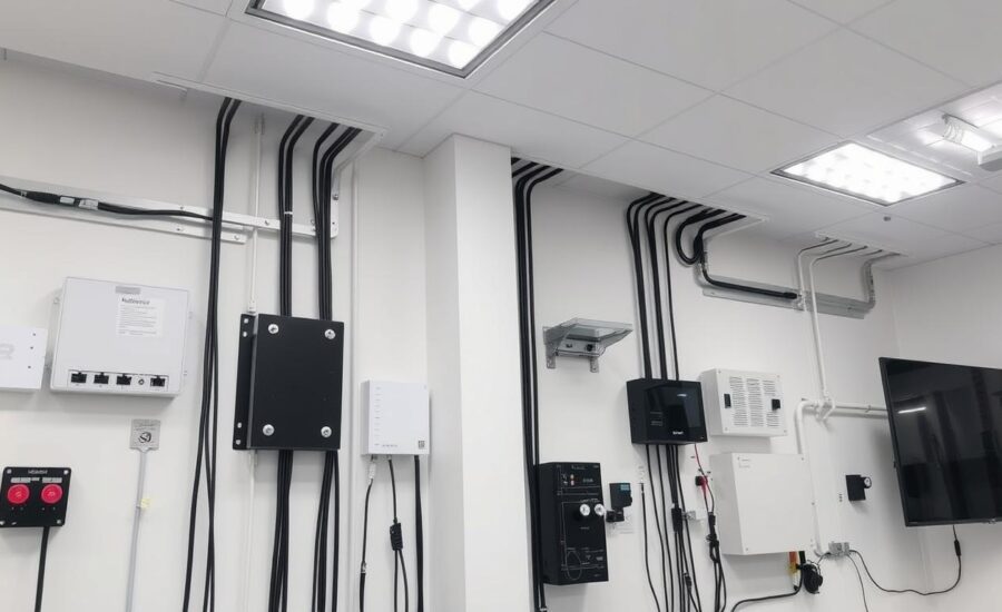 PC Evolution Low Voltage wiring installation