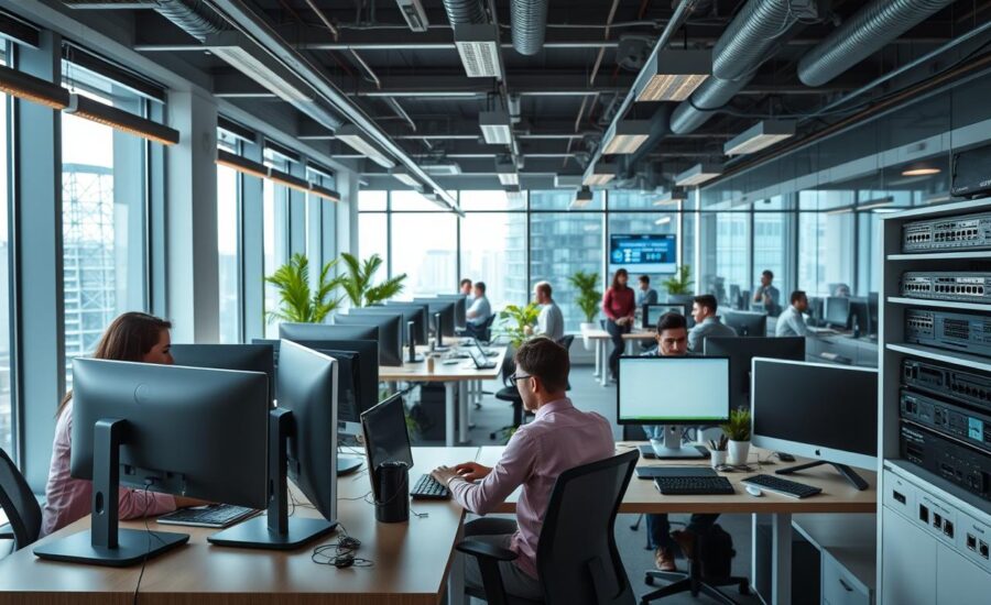 small business network infrastructure