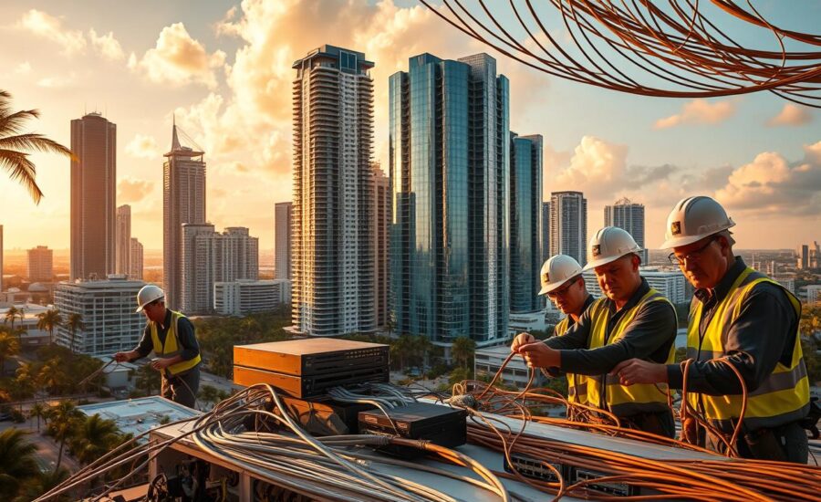 fast network deployment in miami