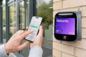 Access Control Systems 2 butterflymx swipe to open mobile app phone video intercom 1024x682 1