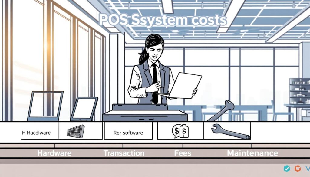 Breakdown of POS system costs