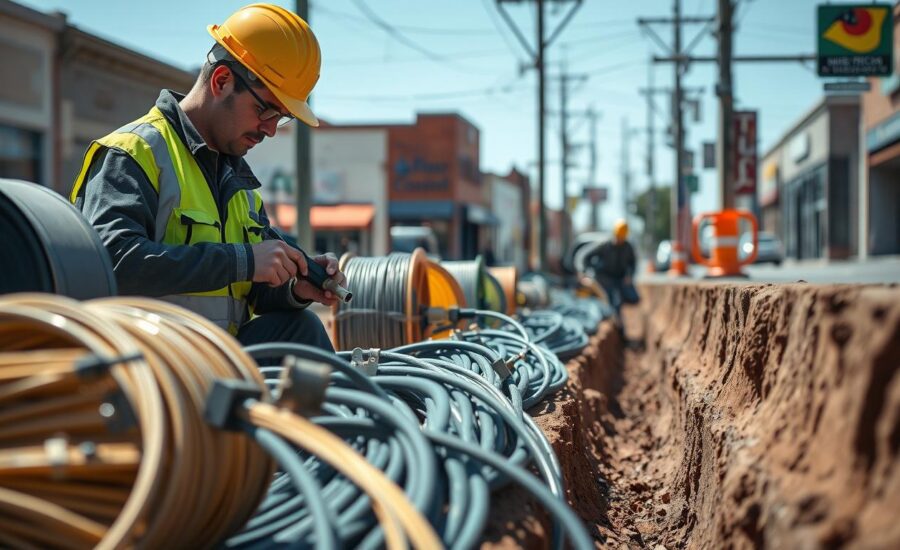 Fiber optic installation overview