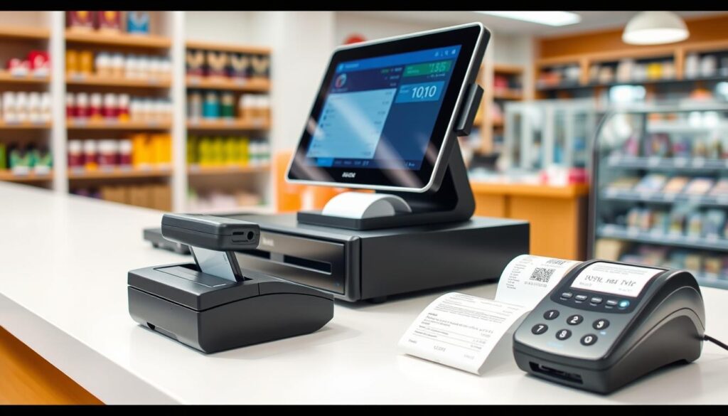 POS system hardware for retail businesses