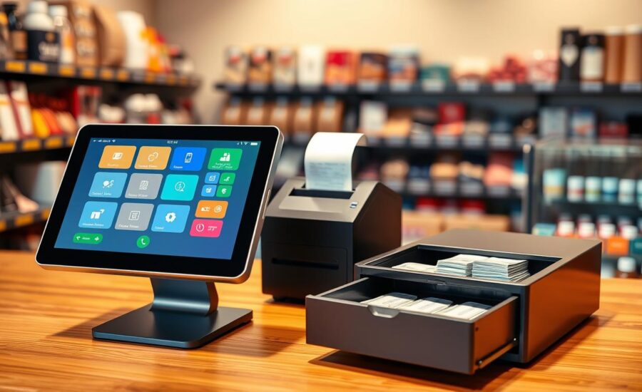 POS system hardware for retail businesses