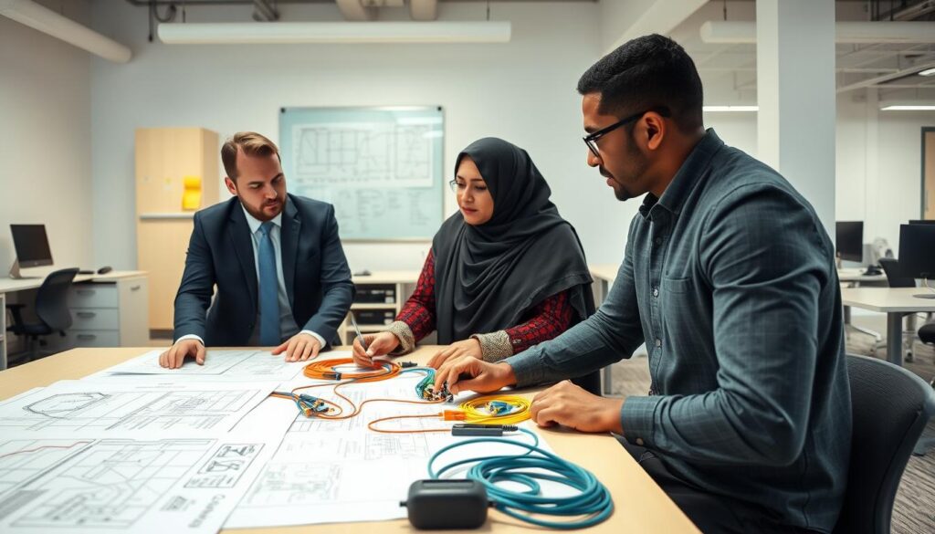 Planning a structured cabling installation