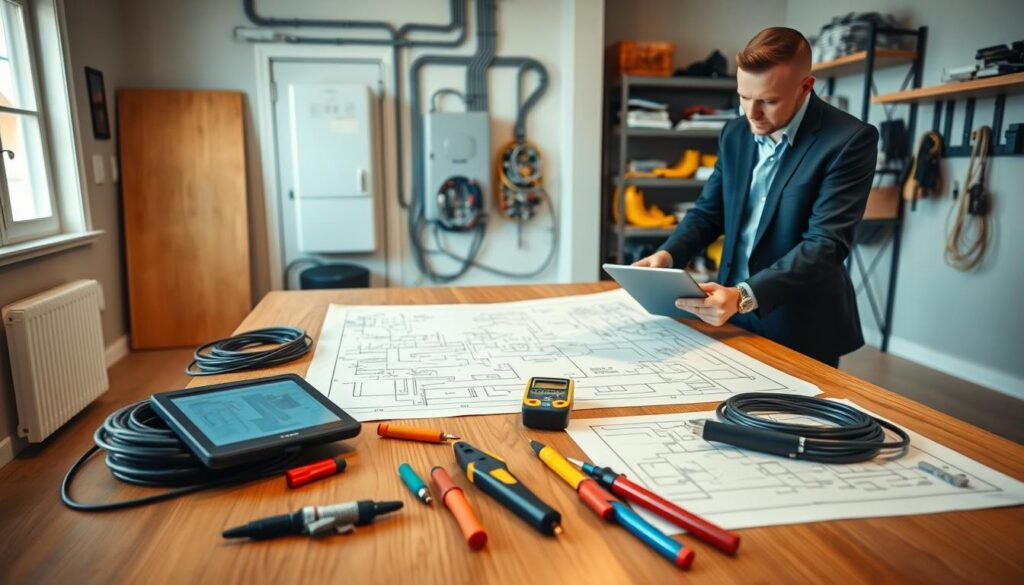 Planning low voltage wiring installation for home systems