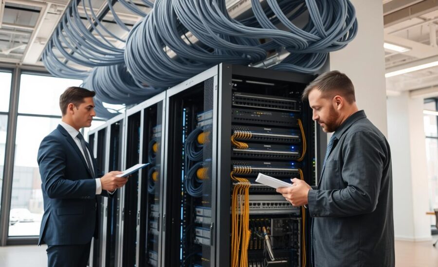 Structured cabling installation for reliable networks