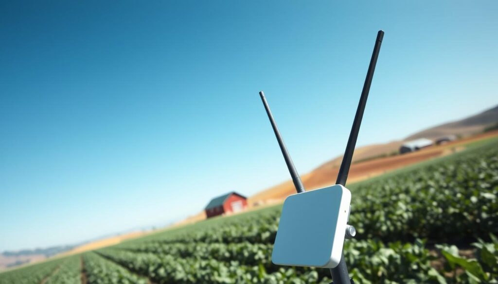 long range access point for farm networks