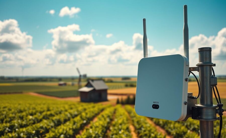long range access point for farm networks
