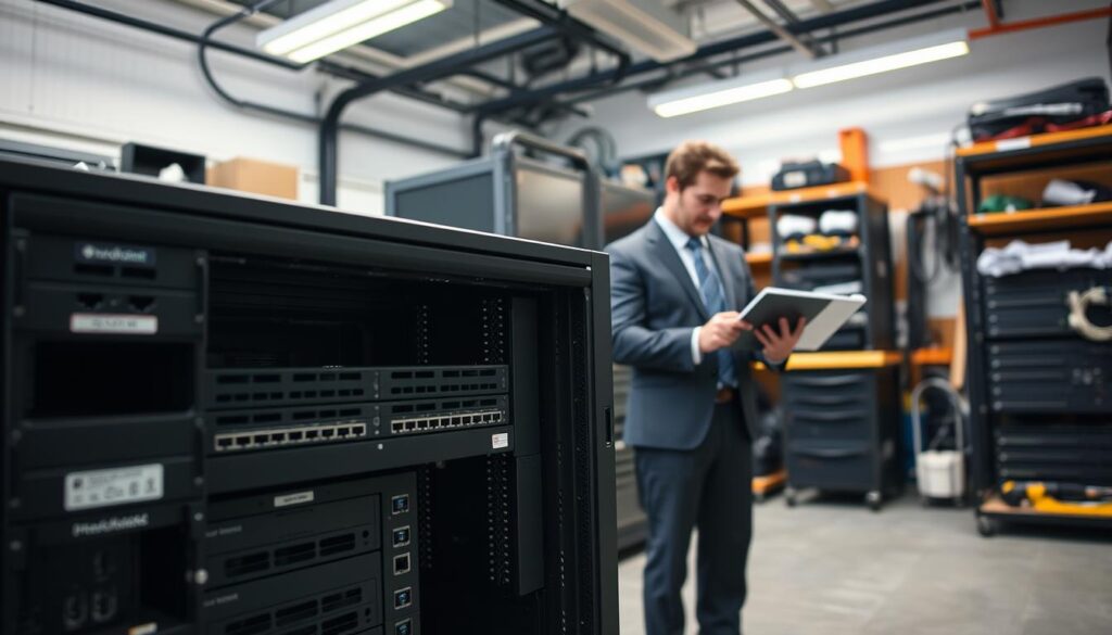 network rack selection process