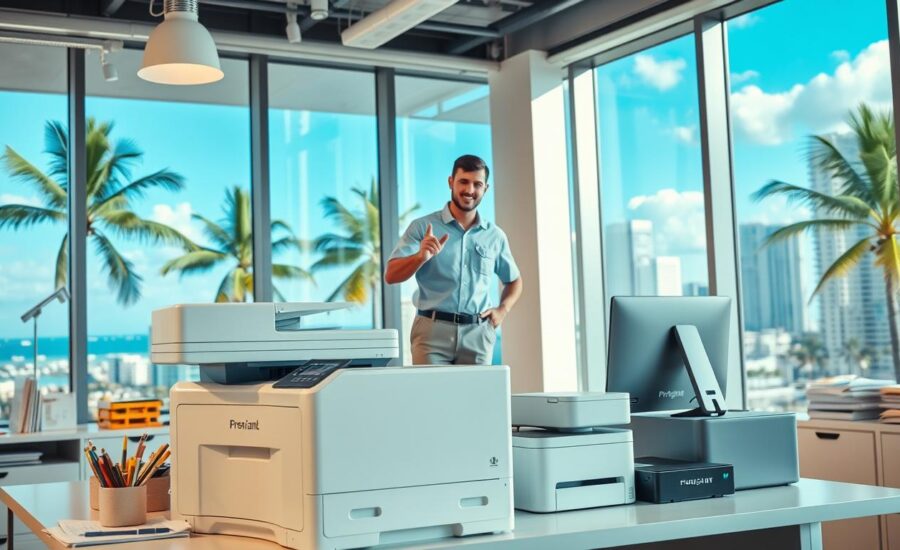 printer setup and troubleshooting in miami